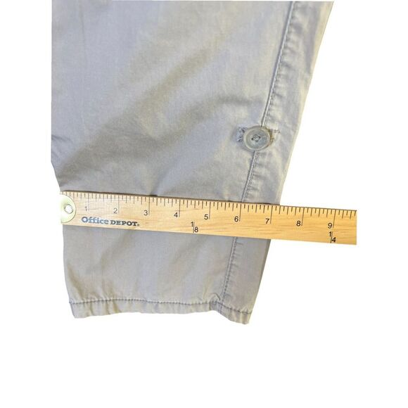 Y2K Aeropostale Embroidered Khaki Cargo Pants Jrs Size 7/8 90s Retro Gorpcore - Picture 7 of 10